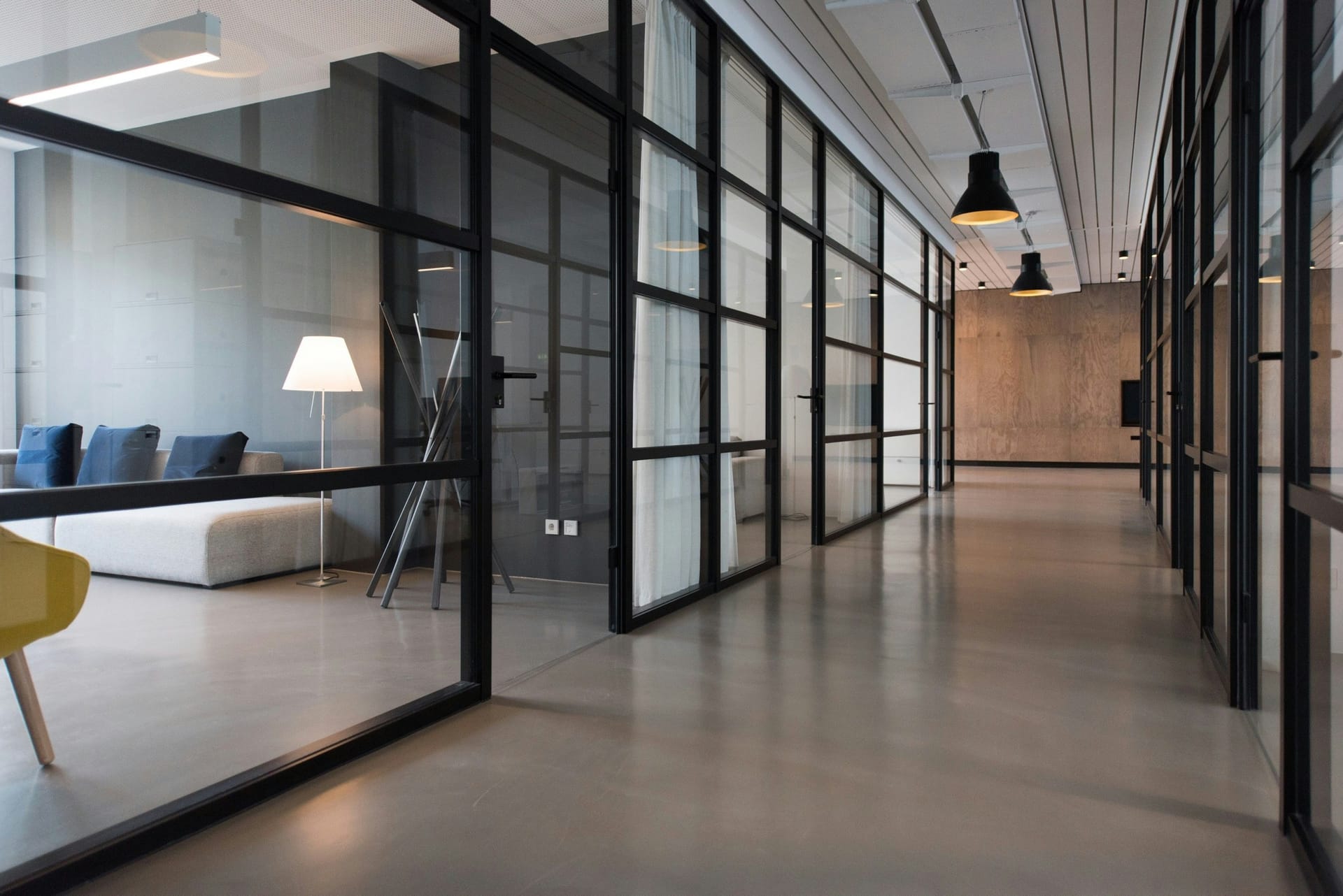 Recruitment professionals working in a contemporary office space